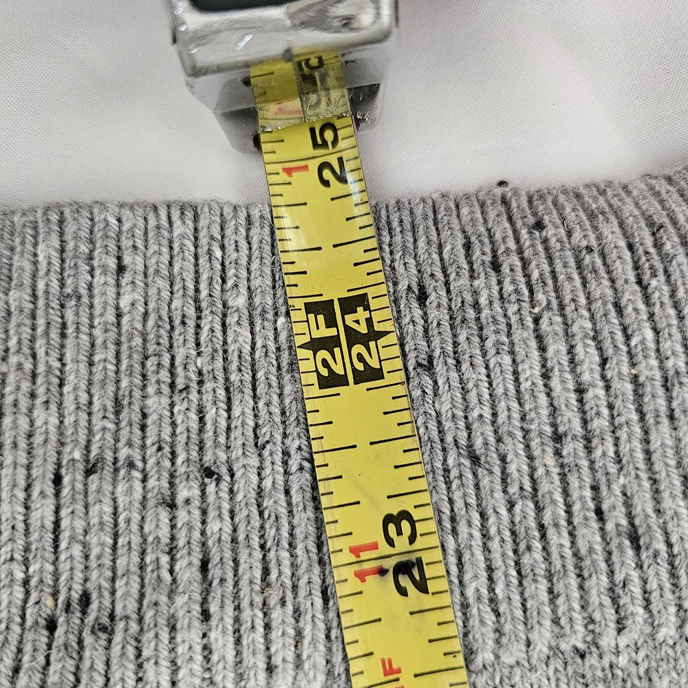 Banana Republic Gray Speckled Donegal Sweater